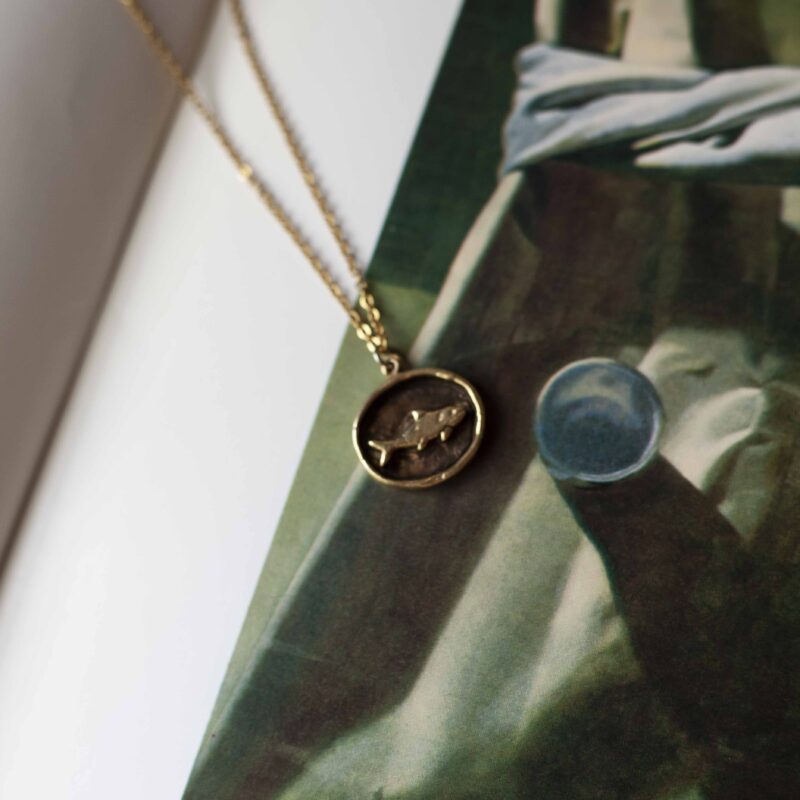 Fish Necklace with Patina – Sunny Designs - Image 2