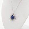 lapis lazuli necklace, silver 925 lapis jewelry, Startfire necklace blue stone, gemstone silver necklace, deep blue pendant, cosmic jewelry, statement silver necklace, spiritual gift for her.κολιέ λάπις λάζουλι, ασήμι 925 μπλε πέτρα, Startfire κόσμημα, κολιέ με ημιπολύτιμη πέτρα, μπλε μενταγιόν, ασημένιο κόσμημα, κοσμικό στυλ, πνευματικό δώρο για γυναίκα