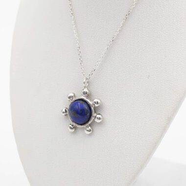 lapis lazuli necklace, silver 925 lapis jewelry, Startfire necklace blue stone, gemstone silver necklace, deep blue pendant, cosmic jewelry, statement silver necklace, spiritual gift for her.κολιέ λάπις λάζουλι, ασήμι 925 μπλε πέτρα, Startfire κόσμημα, κολιέ με ημιπολύτιμη πέτρα, μπλε μενταγιόν, ασημένιο κόσμημα, κοσμικό στυλ, πνευματικό δώρο για γυναίκα