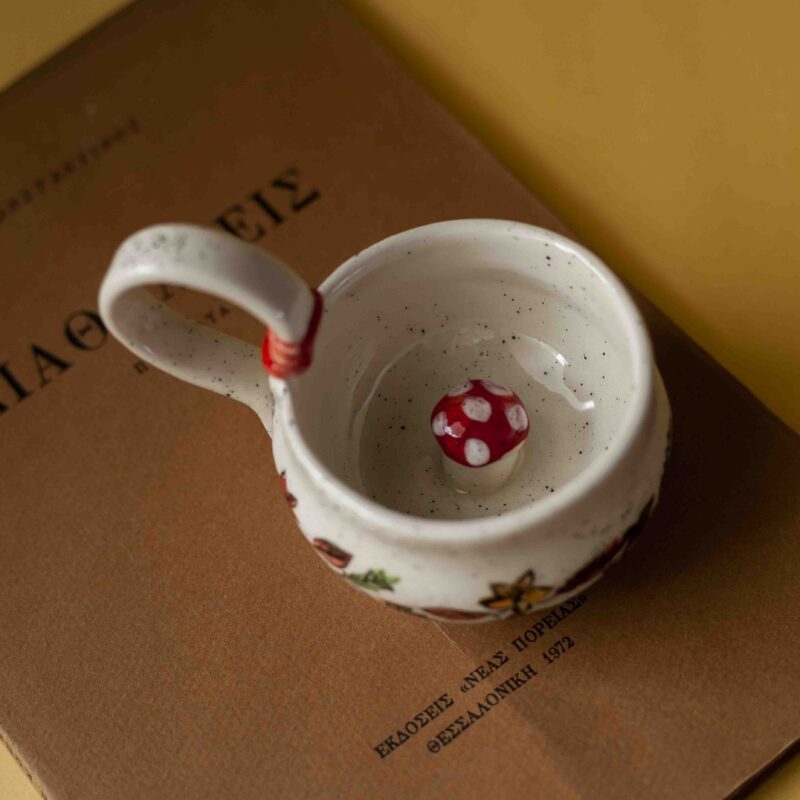 small espresso cup. In fall and Halloween Vibes. perfect for espresso. μικρό εσπρέσσο φλιτζανάκι σε Χαλογουιν και φθινοπωρινά vibes.
