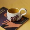 small espresso cup. In fall and Halloween Vibes. perfect for espresso. μικρό εσπρέσσο φλιτζανάκι σε Χαλογουιν και φθινοπωρινά vibes.