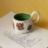 small espresso cup. In fall and Halloween Vibes. perfect for espresso. μικρό εσπρέσσο φλιτζανάκι σε Χαλογουιν και φθινοπωρινά vibes.