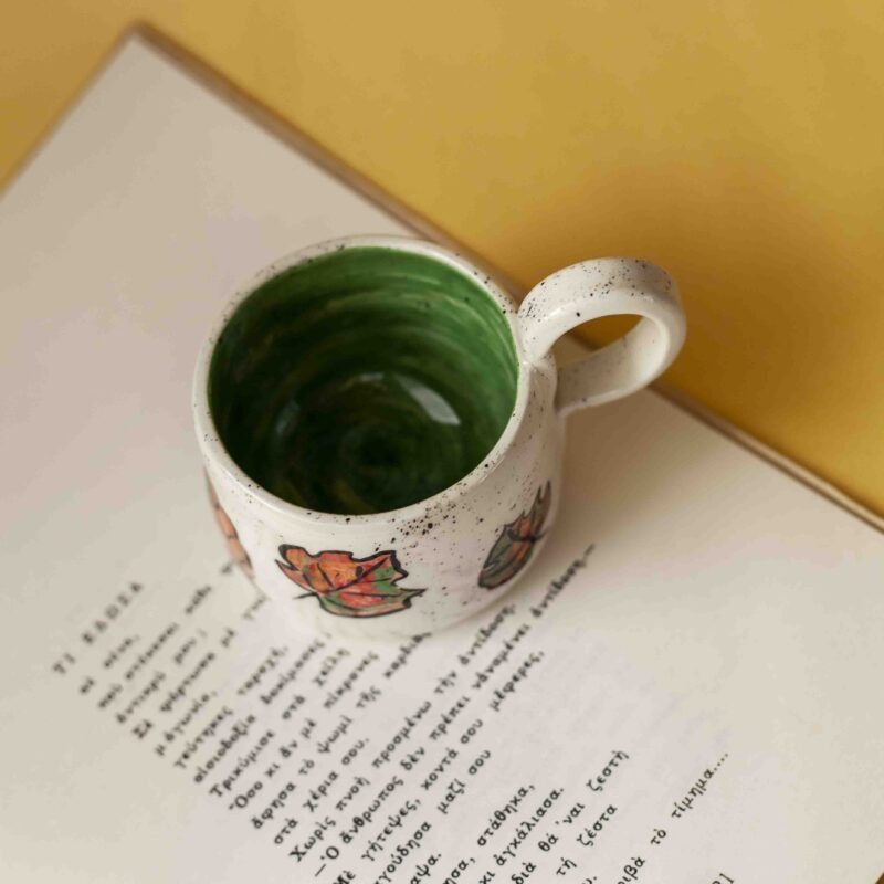 small espresso cup. In fall and Halloween Vibes. perfect for espresso. μικρό εσπρέσσο φλιτζανάκι σε Χαλογουιν και φθινοπωρινά vibes.