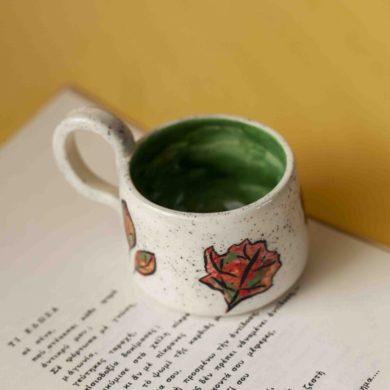 small espresso cup. In fall and Halloween Vibes. perfect for espresso. μικρό εσπρέσσο φλιτζανάκι σε Χαλογουιν και φθινοπωρινά vibes.