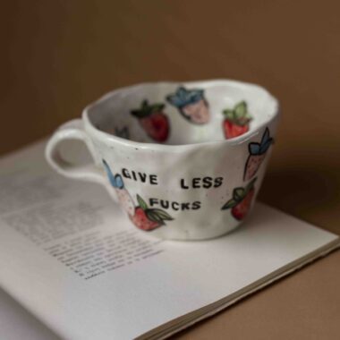 Give Less Fucks Mug 300ml - Mugaki