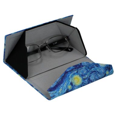 πτυσσόμενη θήκη γυαλιών Van Gogh, Έναστρη Νύχτα θήκη, CARMANI θήκη γυαλιών, καλλιτεχνική θήκη γυαλιών, αξεσουάρ προστασίας γυαλιών, συλλεκτική θήκη, stylish θήκη