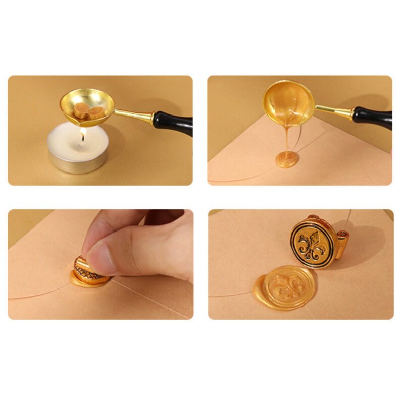 Writing Set – Owl Pen, Ink, and Seal Kit - Image 3