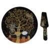 πιάτο Klimt, CARMANI συλλογή, Το Δέντρο της Ζωής, πορσελάνινο πιάτο τέχνης, art deco σερβίρισμα, συλλεκτικό πιάτο, δώρο τέχνης