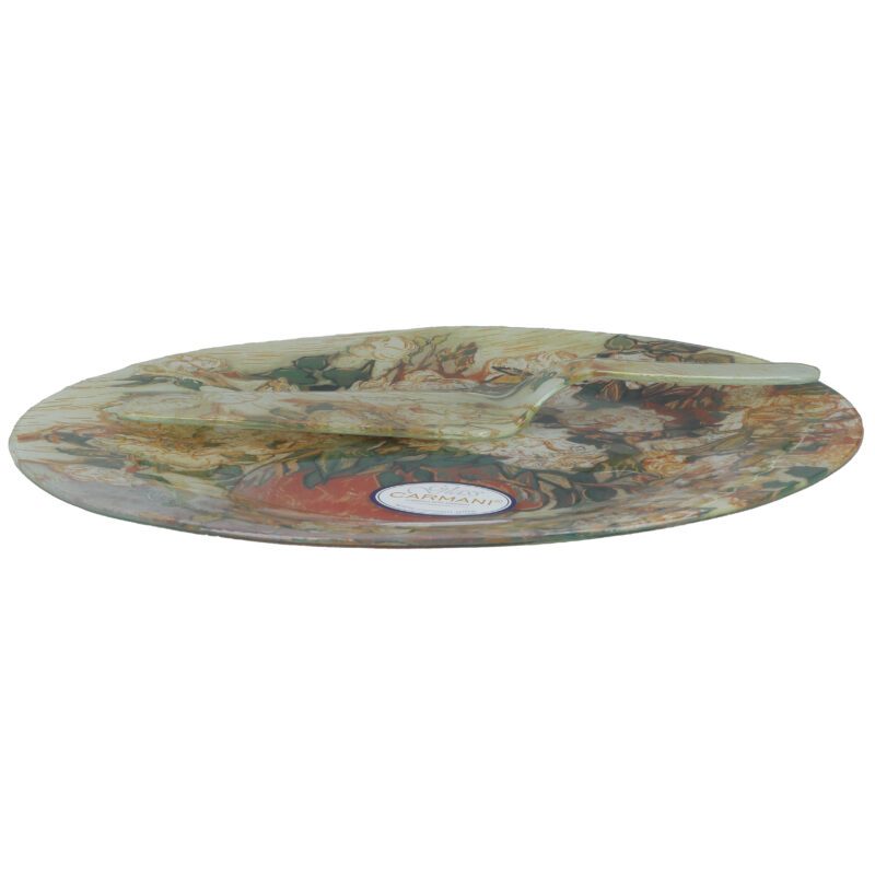 Decorative plate with a spatula - V. van Gogh, Vase with Roses (CARMANI) - Image 4