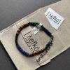 Ανδρικό βραχιόλι Leyko Stainless steel bracelet men Ημιπολύτιμες πέτρες Minimal ανδρικό βραχιόλι Gift for men bracelet Luxury men jewelry