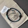 Ανδρικό βραχιόλι Leyko Stainless steel bracelet men Ημιπολύτιμες πέτρες Minimal ανδρικό βραχιόλι Gift for men bracelet Luxury men jewelry, ατσαλινος σταυρος με μπλε αιματιτηες βραχιολι για αντρικο δωρο, αντρικο βραχιολι με σταυρο και μπλε πετρες