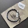 Ανδρικό βραχιόλι Leyko Stainless steel bracelet men Ημιπολύτιμες πέτρες Minimal ανδρικό βραχιόλι Gift for men bracelet Luxury men jewelry, αιματιτης , λαπις λαζουλι