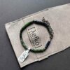 Ανδρικό βραχιόλι Leyko Stainless steel bracelet men Ημιπολύτιμες πέτρες Minimal ανδρικό βραχιόλι Gift for men bracelet Luxury men jewelry