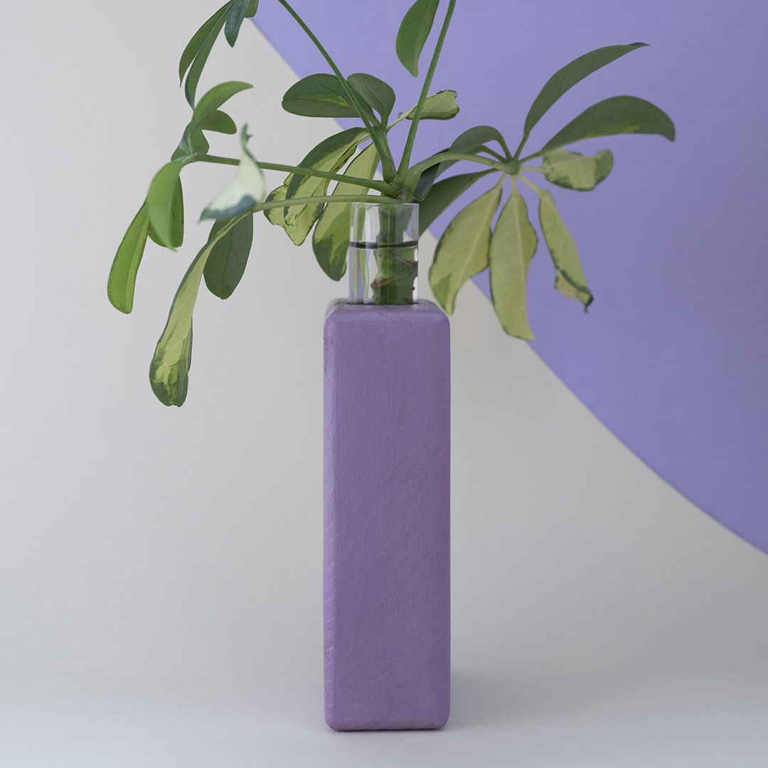 Tall Lilac Vase - Hoko - Image 4