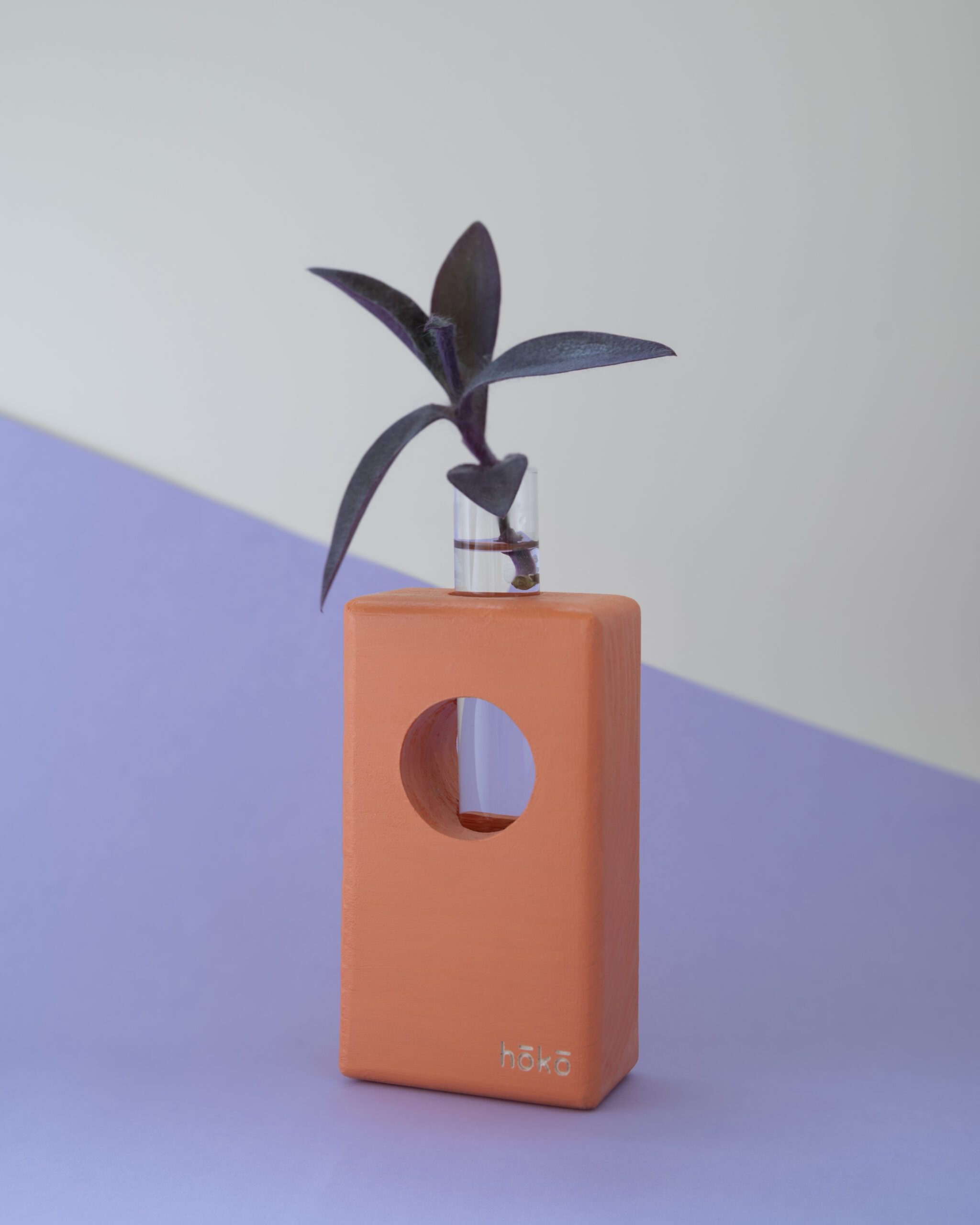 Tall Orange Vase - Hoko - Image 3