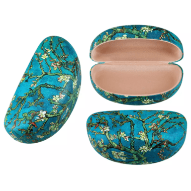 Van Gogh Blooming Almond glasses case, CARMANI glasses case, Vincent van Gogh accessory, art glasses case
