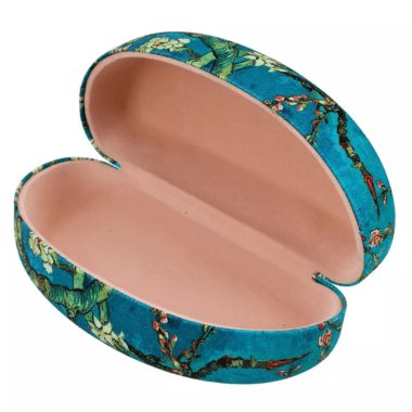 Glasses case 16 × 7 × 7 cm decorated with Vincent van Gogh Blooming Almond artwork – CARMANI