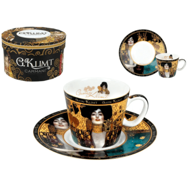 100 ml Φλιτζάνι Espresso με Πιατάκι – G. Klimt, Ιουδήθ | CARMANI