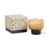 Paddywax tulip-shaped ceramic candle with garden and grove fragrance in a decorative tulip container. Αρωματικό κερί Paddywax σε κεραμικό δοχείο σε σχήμα τουλίπας με άρωμα garden and grove.