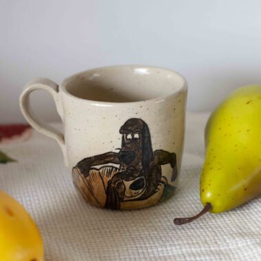 aristocats mug, napoleon lafayette, disney mug, cat mug, handmade mug, ceramic mug, cute mug, fan art mug, vintage cartoon, gift disney, dog cat mug, κεραμικη κουπα, αριστογατες, disney inspired