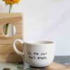 quote mug, aesthetic mug, minimal mug, poetic mug, handmade mug, ceramic mug, small mug, art mug, unique mug, statement mug, gift idea, modern mug, κεραμικη κουπα, quote, καλλιτεχνικο