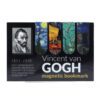 Set of 4 magnetic bookmarks with Vincent van Gogh artworks – Σετ 4 μαγνητικών σελιδοδεικτών με έργα του Vincent van Gogh – CARMANI