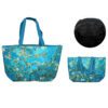 Shoulder bag with Vincent van Gogh Almond Blossom artwork – CARMANI Τσάντα ώμου με το έργο του Vincent van Gogh «Ανθισμένη Αμυγδαλιά» –