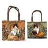Lunch bag with Alphonse Mucha Topaz and Emerald Gemstones artwork – Τσάντα φαγητού με το έργο του Alphonse Mucha «Τοπάζι και Σμαράγδι» – CARMANI