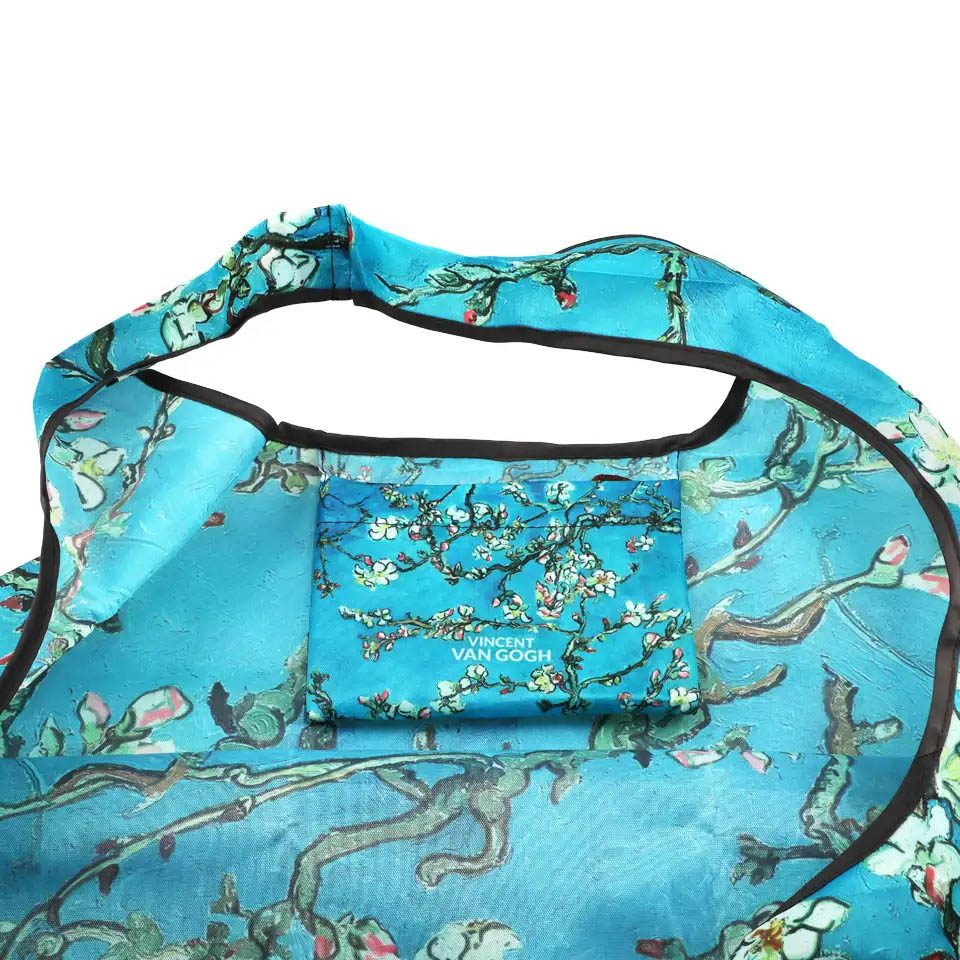 Stylish shoulder bag decorated with Vincent van Gogh’s artwork Almond Tree. Designed for everyday use, it combines practicality with artistic expression, making it an ideal accessory for art lovers. Part of the CARMANI art collection.