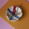 handmade ceramic ashtray with balloons. χειροποίητο κεραμικό τασάκι με μπαλόνια.