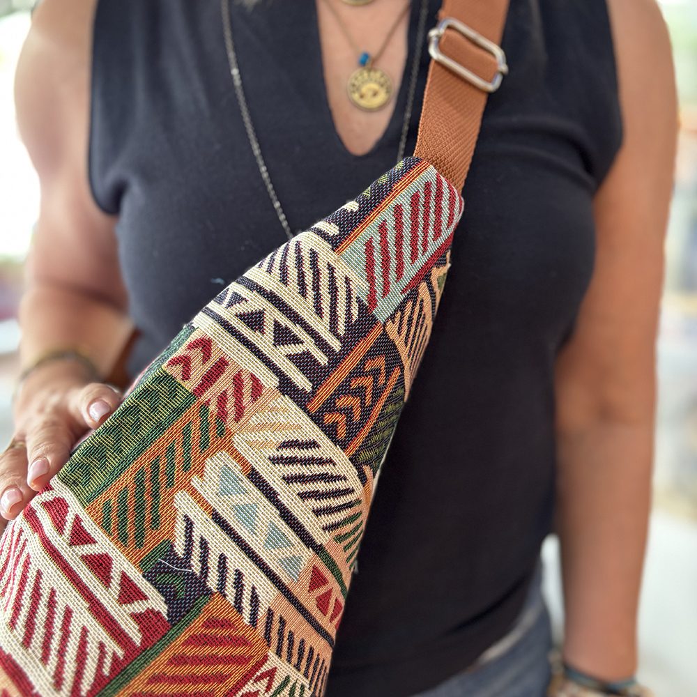 Ηandmade Tribal Shoulder Bag - Panino - Image 3