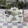 χειροπόιητη κεραμική σφουγγαροθήκη. handmade ceramic sponge holder.