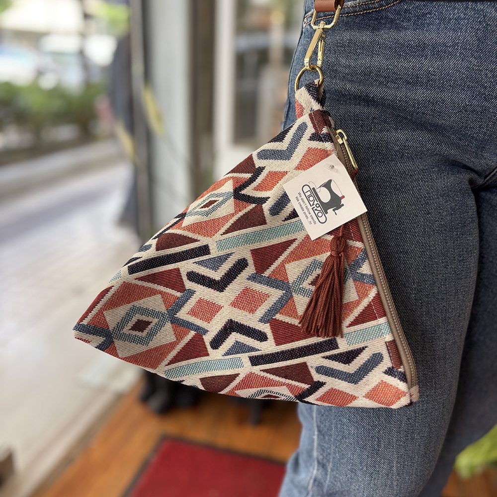 Ηandmade Ethnic Triangle Bag - Panino - Image 2