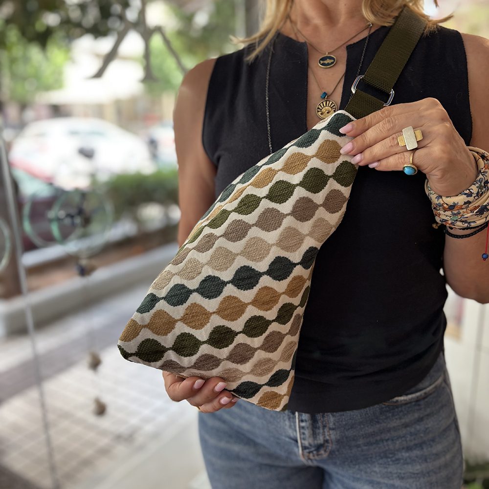 Ηandmade Colorful Shoulder Bag - Panino - Image 2