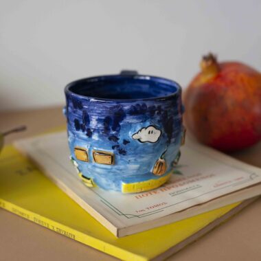 Alternative view of Super Mario Blue Mug 280 ml - Mugaki