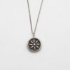 kid of the sun sterling silver 925 necklace with the sun of vergina, κολιε ασημένιο ασημι 925 ήλιος της βεργίνας, μακεδονικά κοσμήματα, χειροποιήτο κοσμημα ασημι